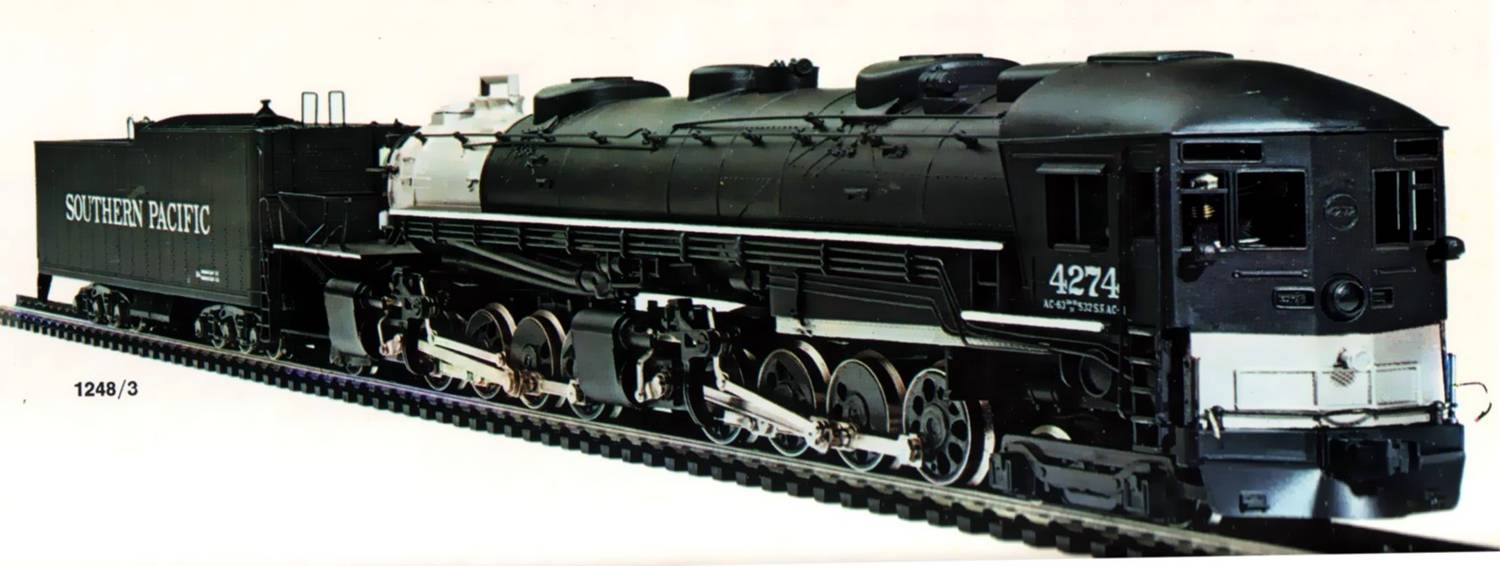 HO リバロッシ 4-8-8-2 CAB FORWARD 4274 客車セット 鉄道模型